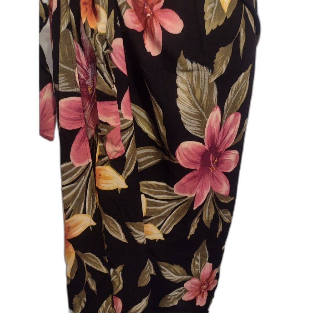 Roxanne Sarong Swim Cover-Up - Size M/L - Vibrant Tropical Print - Picture 4 of 6